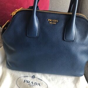 Prada bag color bleuette
